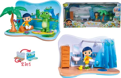Produktbild von Simba Wissper 2-in-1 Spielset Wasserwelt; 109358459