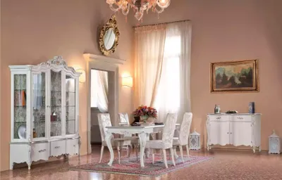 Produktbild von Esszimmer Stuhl Luxus Klassischer Holzstuhl Stühle Italienischer Stil