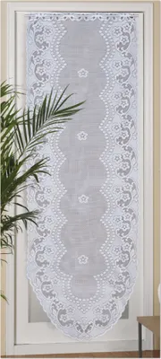 Produktbild von Türpanneaux 180x60cm mit Stickerei - Mona ( Blumen Muster )