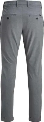 Produktbild von Jack & Jones 12169491, Chino, Erwachsener, Grau, Elasthan, Polyester, Viskose, Nicht bleichen, Natürliche Trocknung