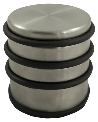 Produktbild von HSI Türstopper hoch Ø 6,8 x 7,4 cm Edelstahl-Optik