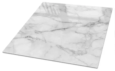 Produktbild von Bedruckte Glas Tischplatte 120x80 cm – Glas Tischplatte Küche – Tischplatte aus Sicherheitsglas – Glasplatte für Küchentisch – Moderne Tischplatte Glas – Dekorative Glastischplatte – Pflegeleichte Tischplatte Küche – Marmor-Eleganz