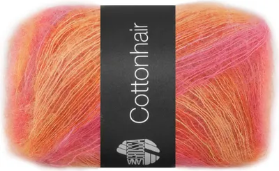Produktbild von Lana Grossa - Baumwollehair 0101 hummer orange hellorange pink fuchsia rost
