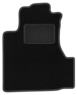 Immagine prodotto di Tappetino guidatore in moquette per Honda CR-V III 2006-2011 (SUV) – 1 pezzo, nero, su misura – Wielganizator LUX