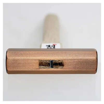 Produktbild von Genno Meißelhammer, 225 g, japanisches Holzwerkzeug, Schreinerhammer für Meißel und Nägel, robuster Kohlenstoffstahl, Holzgriff, hergestellt in Japan