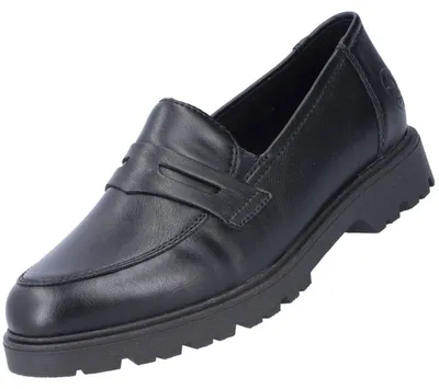 Produktbild von Rieker Straßenslipper(Trott) Abs.b.25 mm in schwarz, Gr. 40