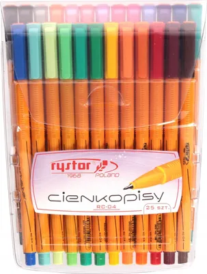 Imagen del producto de FINELINER RC-04, set de 25 rotuladores, estuche 4354