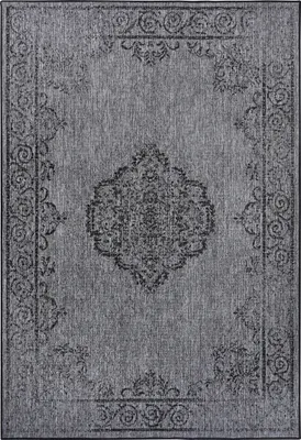 Zdjęcie produktu dla Dywan czarny dwustronny, płaskotkany 160x230cm