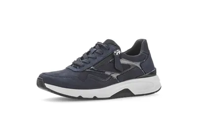 Produktbild von Gabor Shoes Sneaker Low - Blau Leder/Synthetik : Normal : 43 Größe: 43 Weite: Normal