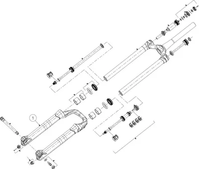 Image de Manitou Mattoc 3 Pro/Comp 27 noir - une solution robuste pour la partie inférieure de la jambe