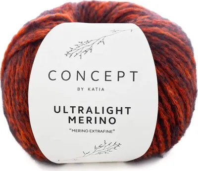 Produktbild von Katia Ultralight Merino - Concept - Farbe: Naranja/ (58) - 50 g/ca. 110 m Wolle