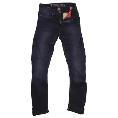Productafbeelding van Modeka Abana damesmotorjeans, blauw, maat 34