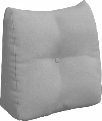 Immagine prodotto di vidaXL Cuscino di schienale grigio nuvola 45 x 24 x 50 cm in tessuto