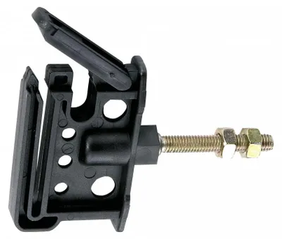 Produktbild von 50 Stück Bandisolator für Weidezaunband bis 40 mm metrisches Gewinde 30 x 6 mm