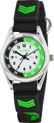 A close-up studio shot of a children's watch.