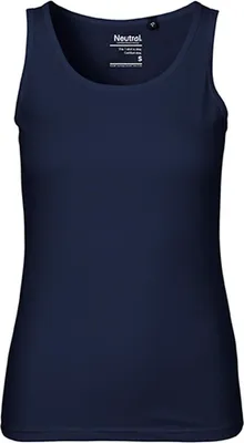 Image de Neutral O81300 | Débardeur femme / 100% coton équitable - Couleur : Navy - Taille : L