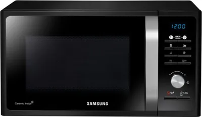 Produktbild von Samsung MG23F301TCK/ET 800W Mikrowelle mit Grill, 23 L, silber, 26 Programme