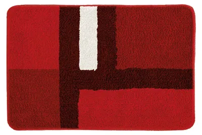 Produktbild von Kleine Wolke Badteppich ARIANA Rubin 60 x 90 cm