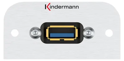 Productafbeelding van Kindermann Konnect 54 alu - Modulaire frontplaat met klikmechanisme