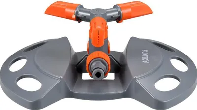 Produktbild von FUXTEC 3-Arm-Kreisregner FX-3AKRG1 Bewässerungsfläche ca. 80qm2, drehbare Düsen, inkl Standfuß und Schmutzsieb