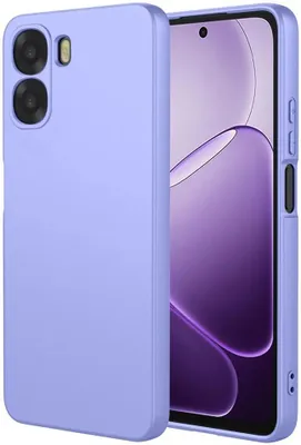 Obrázek produktu pro Pouzdro pro Oppo A6x - Zadní kryt Phonesta Soft Silk Silikonový - Fialové