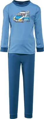 Produktbild von Erwin Müller Kinder-Schlafanzug blau/marine 134 / 140