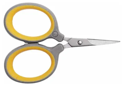 Produktbild von Titanium Super Softgrip Schere, 7,6 cm, grau-gelb