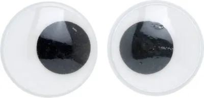 Produktbild von Wackelaugen rund zum Ankleben Ø 22 mm 10 Stück