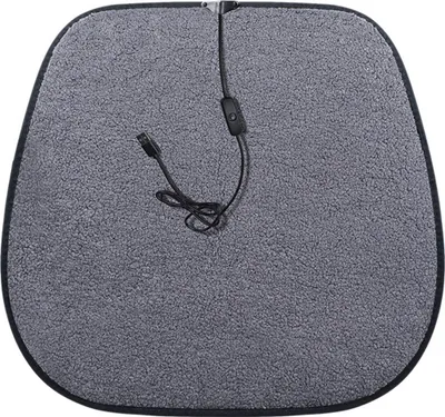 Produktbild von Beheiztes Autositzkissen, USB-beheizte Stuhlauflage für Winterfahrten, tragbarer beheizter Sitzbezug für Büro, Zuhause, Outdoor-Aktivitäten, Autositzwärmer mit rutschfester Unterseite