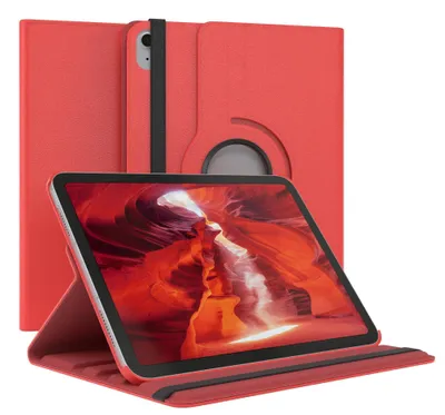 Produktbild von EAZY CASE - Tablet Hülle für Apple iPad 10,9" (10. Gen.) Schutzhülle, Tablet Case 360° drehbar in Rot