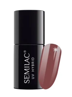 Zdjęcie produktu dla Semilac, Lakier Hybrydowy, 005 Berry Nude, 7 ml