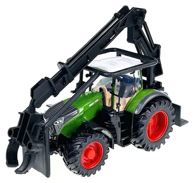 Produktbild von Bburago 18-31670 - Traktor - Fendt 1050 Vario mit Holzlader (10cm)