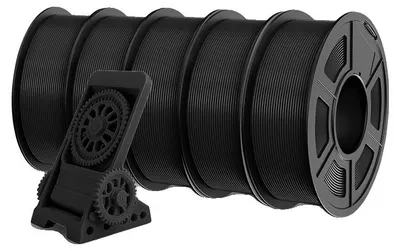 Immagine prodotto di Filamento per stampante 3D, materiale ABS, diametro 1,75 mm, ABS colore nero
