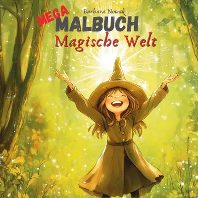 Produktbild von MEGA Malbuch Magische Welt