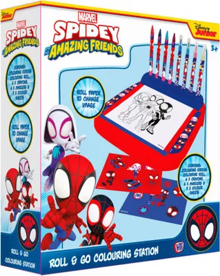 Produktbild von Marvel Spidey Roll & Go Malstation