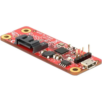 Produktbild von DeLOCK - Speicher-Controller - SATA 6Gb/s - 600MBps - USB2.0 - Himbeere (62626)