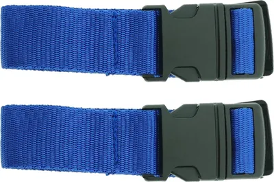 Produktbild von Koffergurt 183 x 3,5 cm 2 x blau