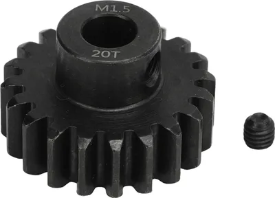 Produktbild von RC -Auto Motor Zahnrad M1.5 8mm Innenlochstahlritzel mit M5 -Schraube für 1/5 Modellfahrzeug 20T