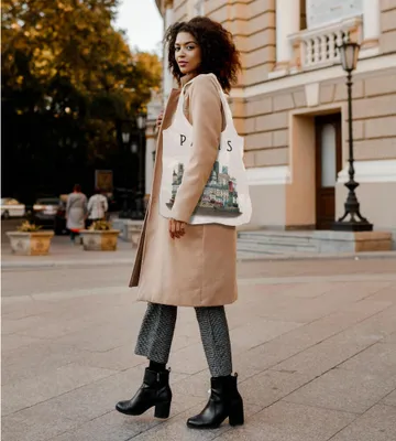 Immagine prodotto di Martin Schwartz Totebag Paris, faltbare Tragetasche mit Städtemotiv, Einkaufstasche, Polyester, 46 x 46 cm, MS0802