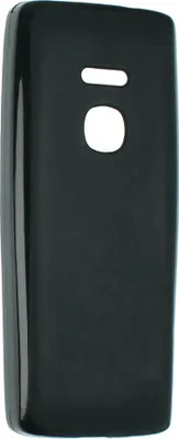 Image de caseroxx Housse de protection TPU compatible avec Nokia 8210 4G, étui en caoutchouc pour téléphone portable noir