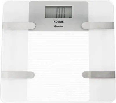 Produktbild von KOENIC KPS 15122 W Badezimmerwaage Weiß