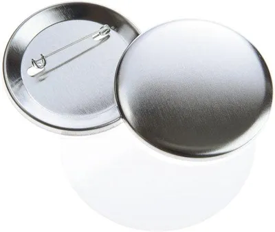 Image de Plaques à boutons de 56 mm (100 pièces) avec clou de sécurité pour machine à coudre les boutons