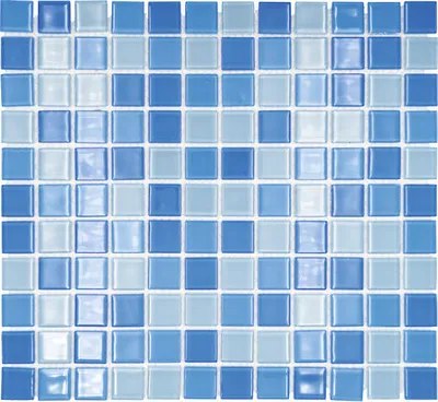 Produktbild von Glasmosaik CM 4222 hellblau 30,2x32,7 cm