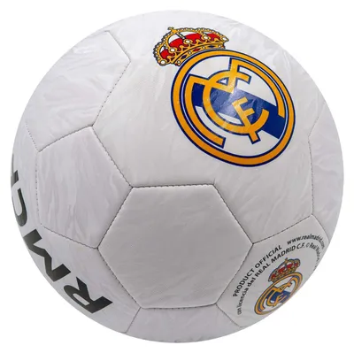 Immagine prodotto di Pallone da calcio Real Madrid, misura 5, diametro 22 cm