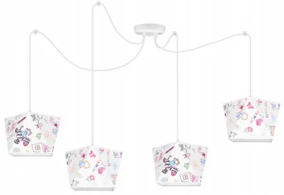 Image de Suspension Loft Lustre Araignée Abat-Jour