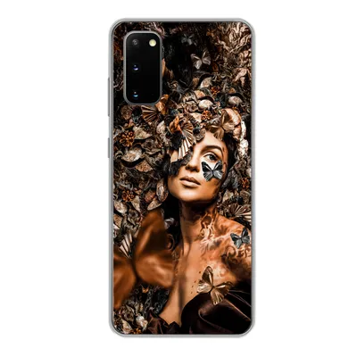 Produktbild von MuchoWow® Handyhülle Schutzhülle Hülle für Samsung Galaxy S20 Luxus - Frau - Collage Silikon Softcase Handy Hülle - Bild