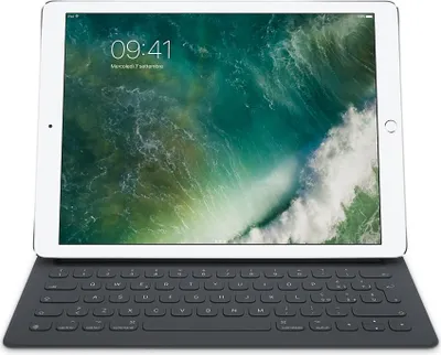 Produktbild von Apple MNKT2T/A, QZERTY, Apple, iPad Pro 12.9", Schwarz, Staubresistent, Kratzresistent, Andocken