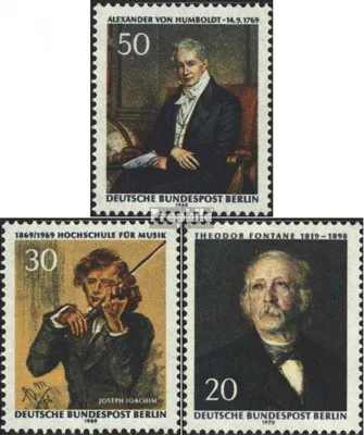 Produktbild von Briefmarken Berlin (West) 1969 Mi 346,347,353 (kompl.Ausg.) postfrisch Humbolt