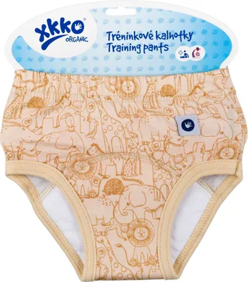 Obrázok produktu pre XKKO Organic Tréningové nohavičky - Safari Honey Mustard, Veľkosť L
