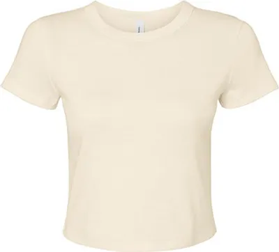 Produktbild von Bella WomenŽs Micro Rib Baby Tee